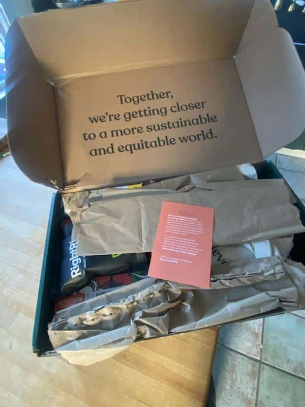 A delivery box from Hive Brands