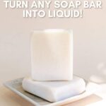 Liquid Cleansing cleaning soap Recipe from a Secure Cleansing cleaning soap Bar