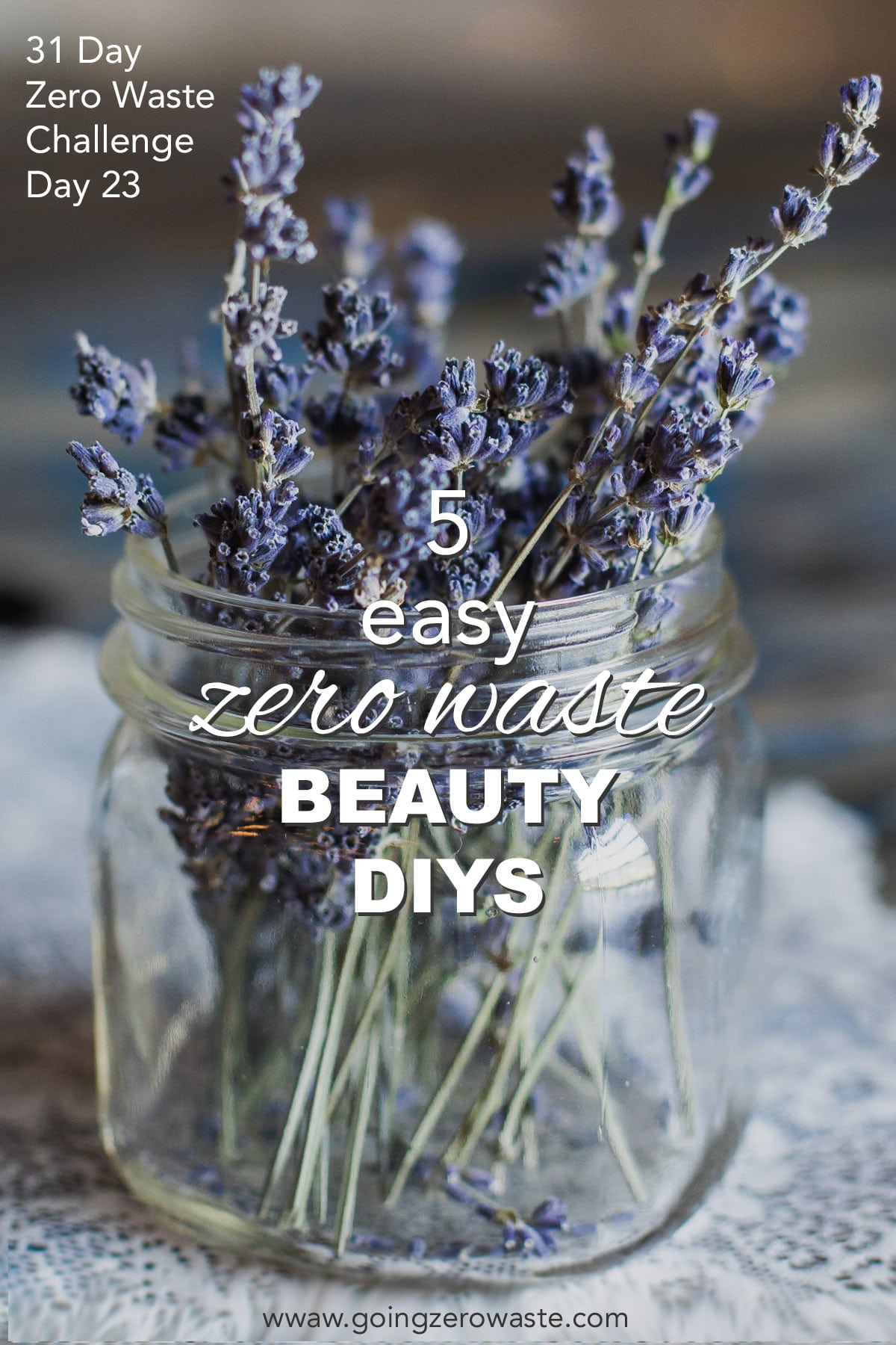 5 Easy Magnificence DIYs – Day 23 of the Zero Waste Downside