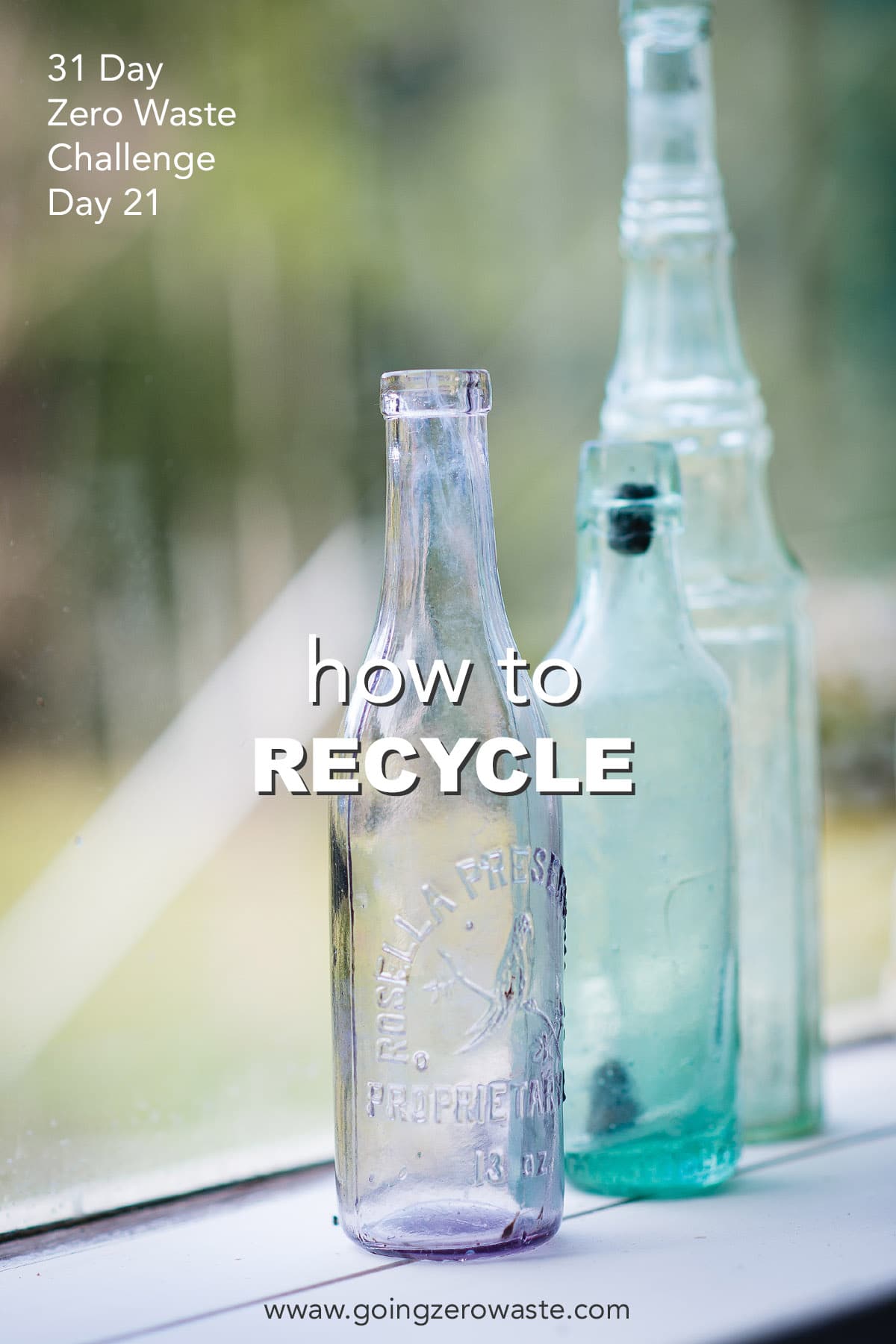 Day 21 of the Zero Waste Drawback: Tips about the best way to Recycle