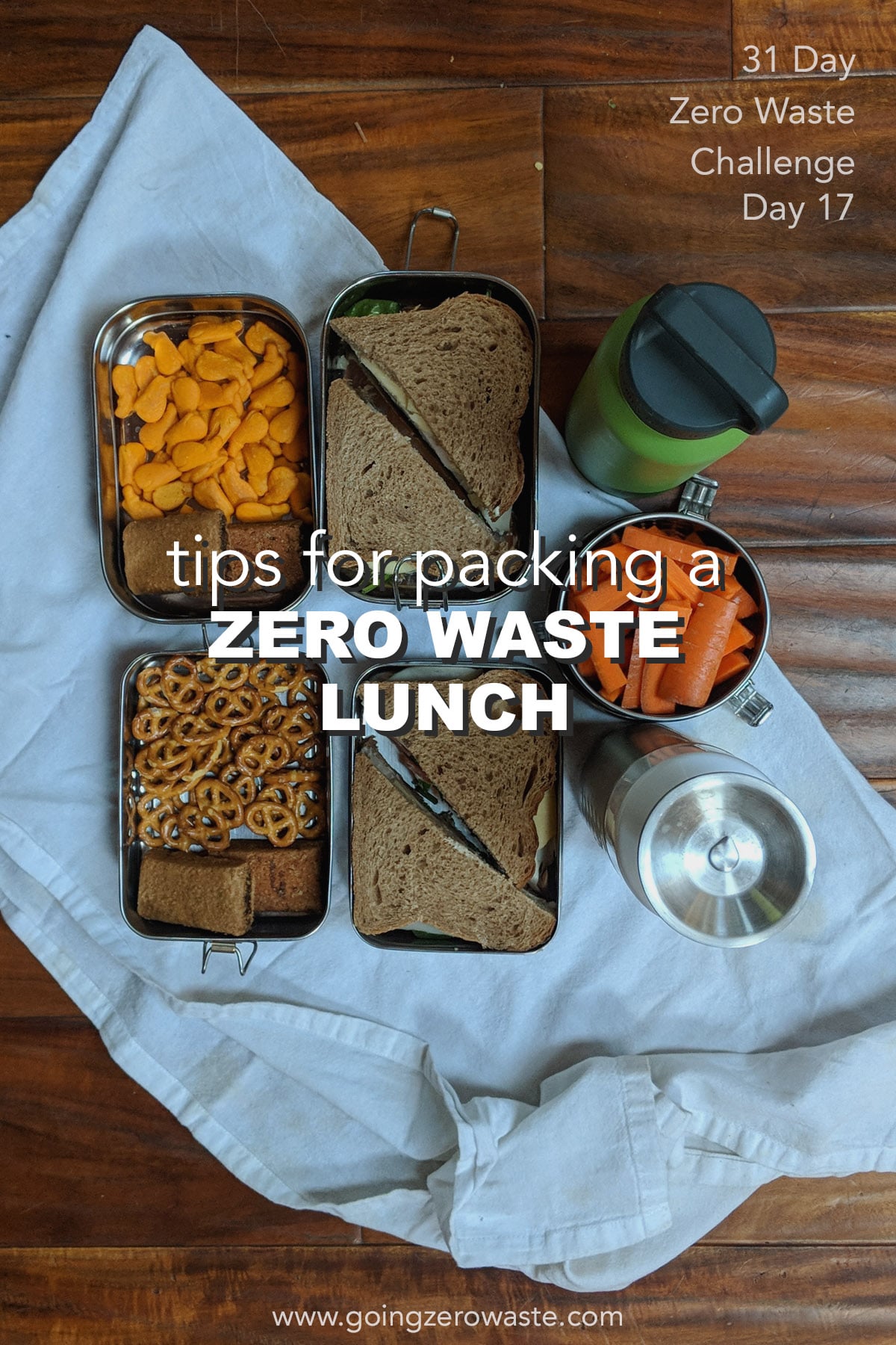 Pack a Zero Waste Lunch – Day 17 of the Zero Waste Drawback