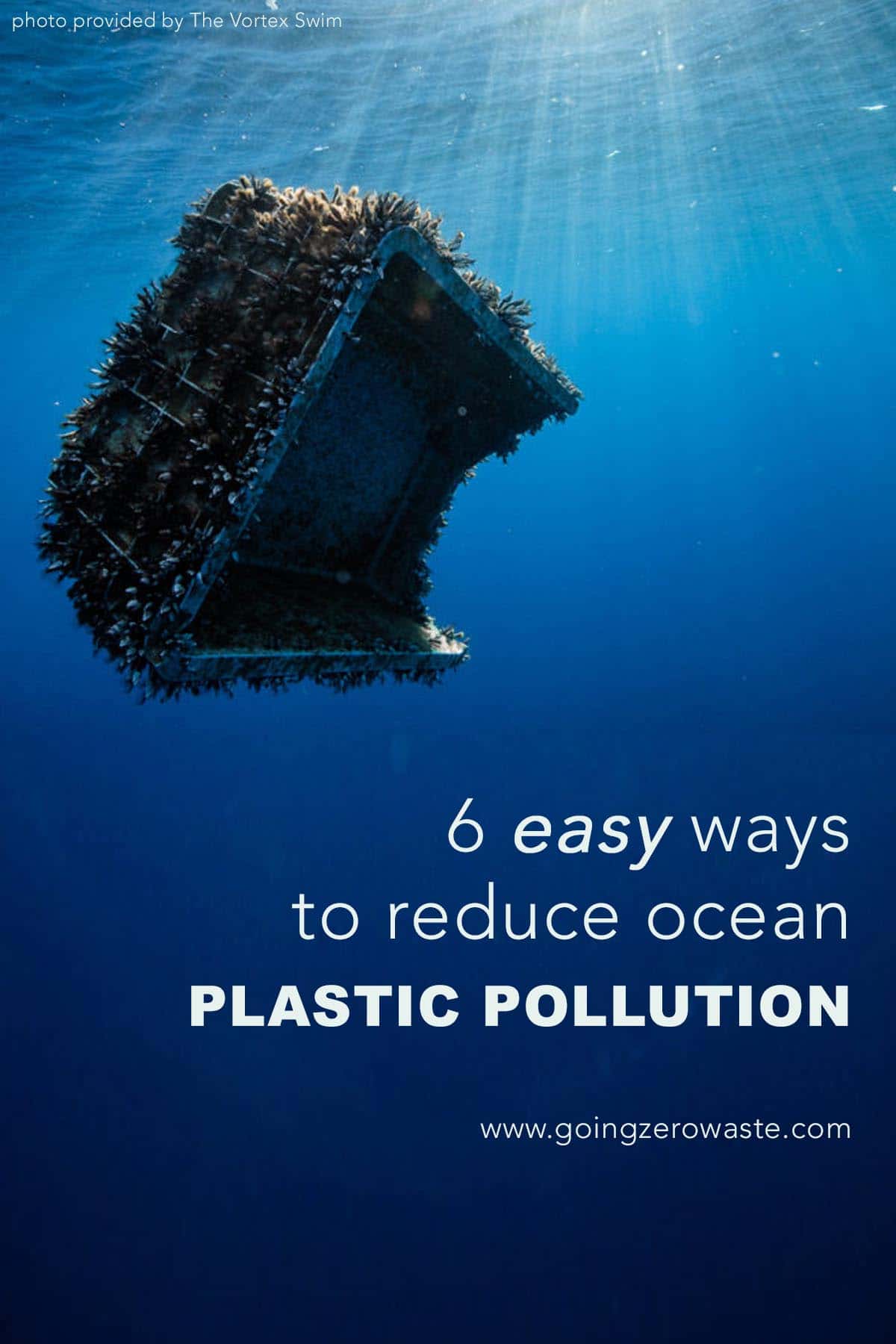 Cut back Plastic Air air pollution inside the Ocean