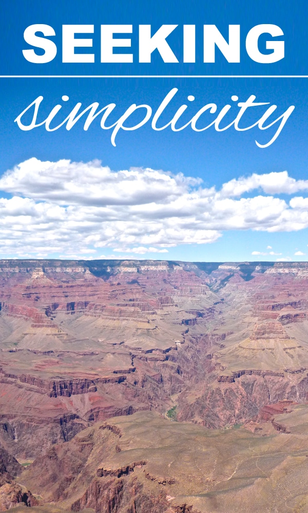 Looking for Simplicity – Going Zero Waste